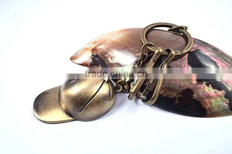 custom metal keychain jordan basketball cap keychain