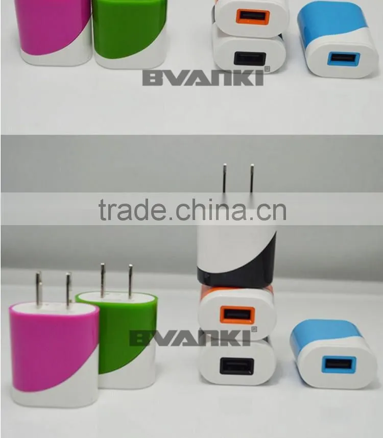 2016 hot new arrivals factory sale New Arrival USB Power Adapter 1A Quick Charger USB Travel Charger fast shipping
