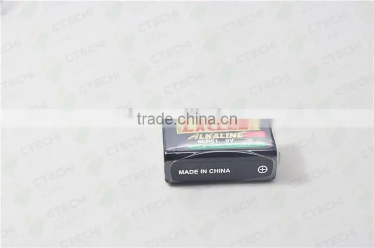 6LR61 alkaline battery 9V dry battery Excell brand