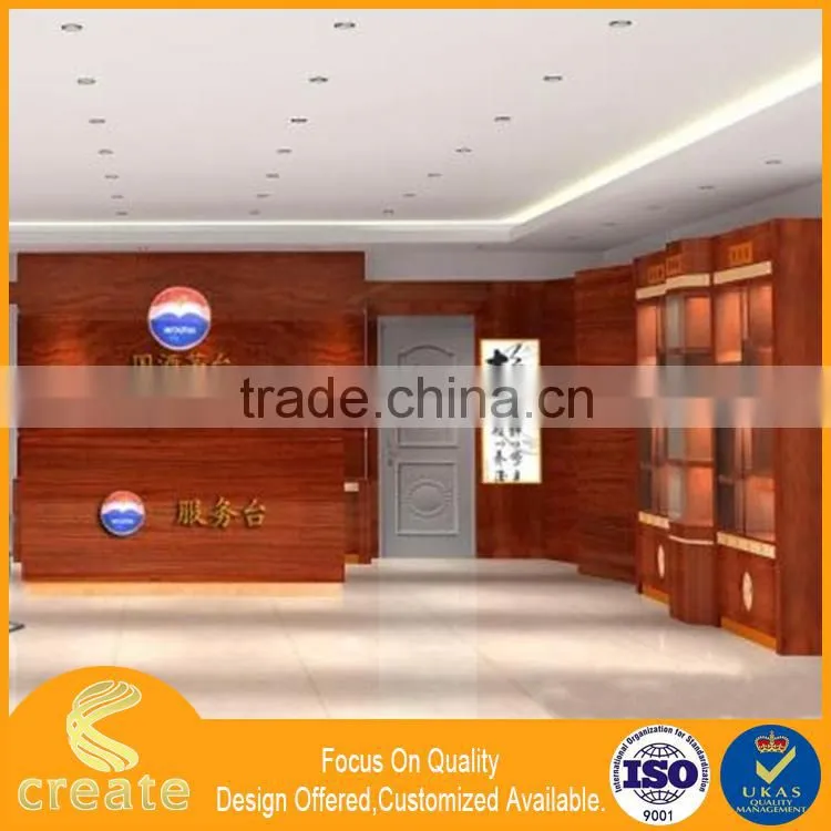 Red wine display cabinets and liquor rack stand for living home storage display/exhibition