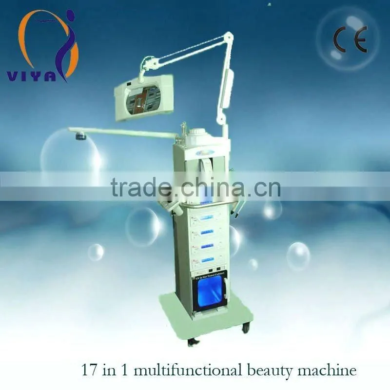 VY-1608C 17 in 1 used beauty salon equpment for sale with Galvanic&ultrasound