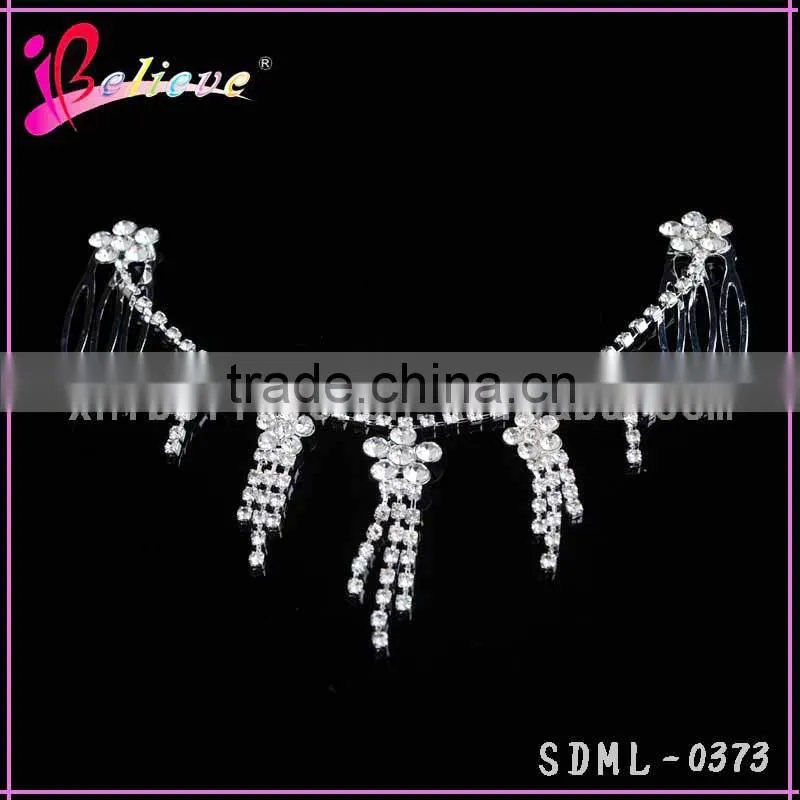 Elegant bling princess crown made in China wedding crown,queen crown for sale