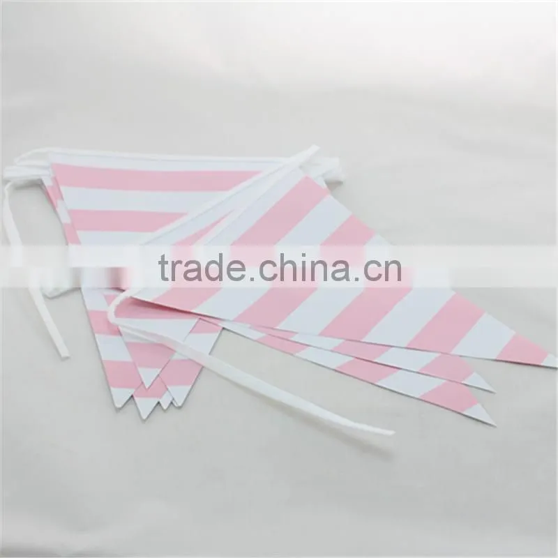 Triangle Decorative Flags Banners for Party