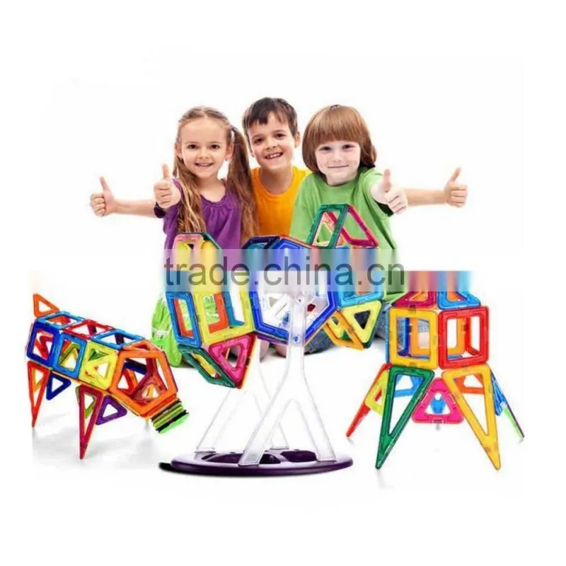 80pcs kids plastic magformers set blocks toy for sale