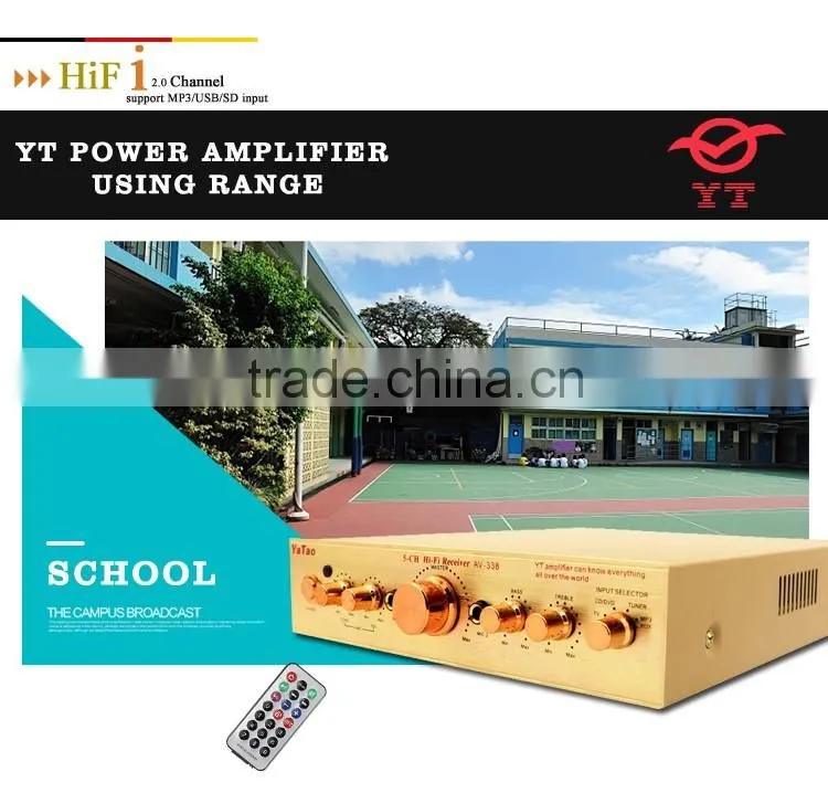 12v usb mp3 module amplifier YT-338 with Karaoke