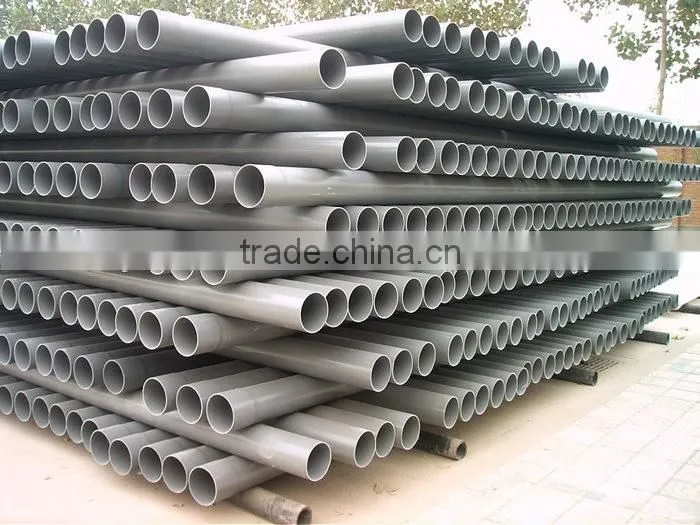 Manufacture Light Weight Smooth Surface Water PVC Pipe Specifications