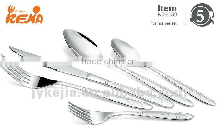 stainless steel spoon set