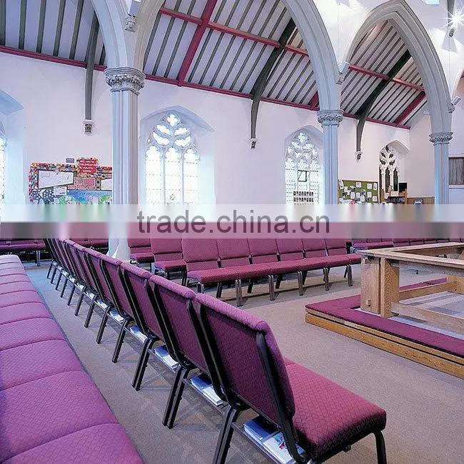 professional design stackable church seating