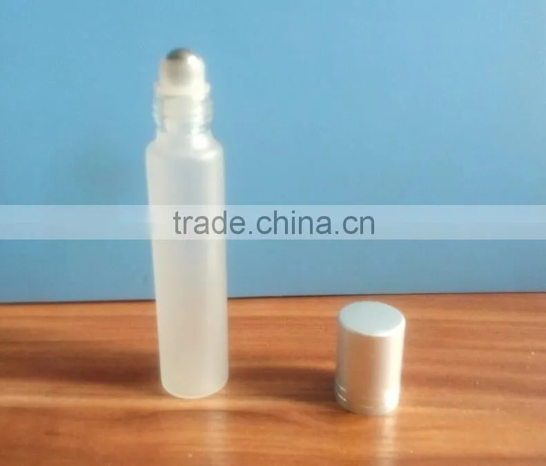 15ml frosted roll on bottle,roll on perfume bottle