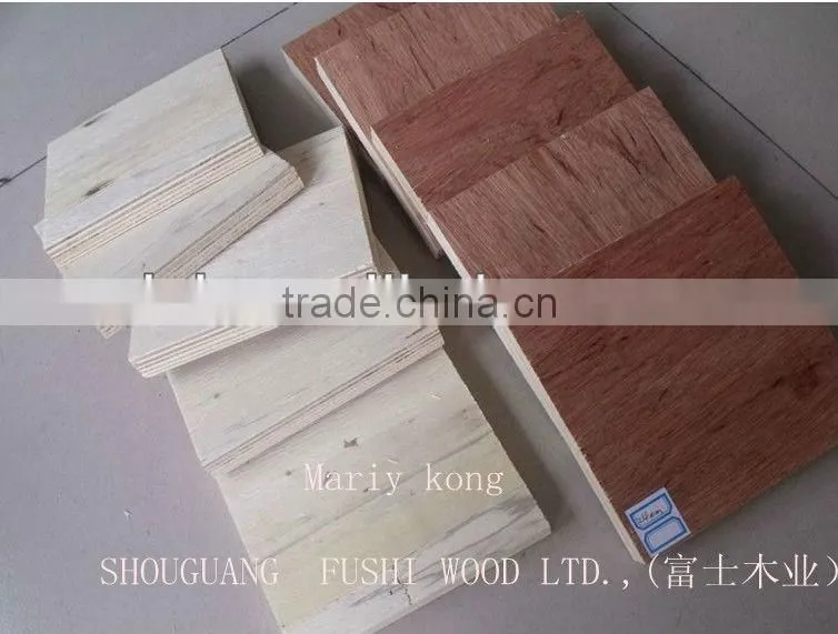 Commercial plywood3mm South American market