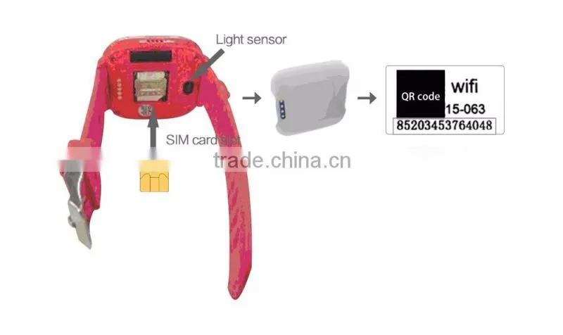 Smart Watch Android with GPS real time location and Calling function