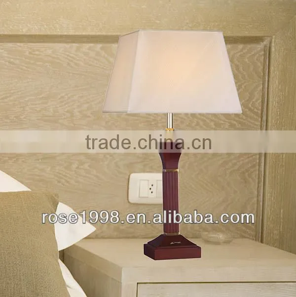 solid wood lamp for hotel