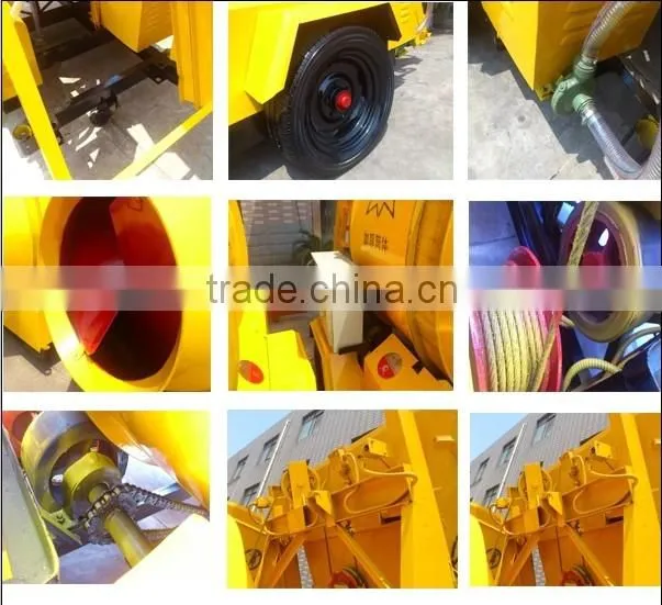 2015 New type cement concrete mixer jzm350