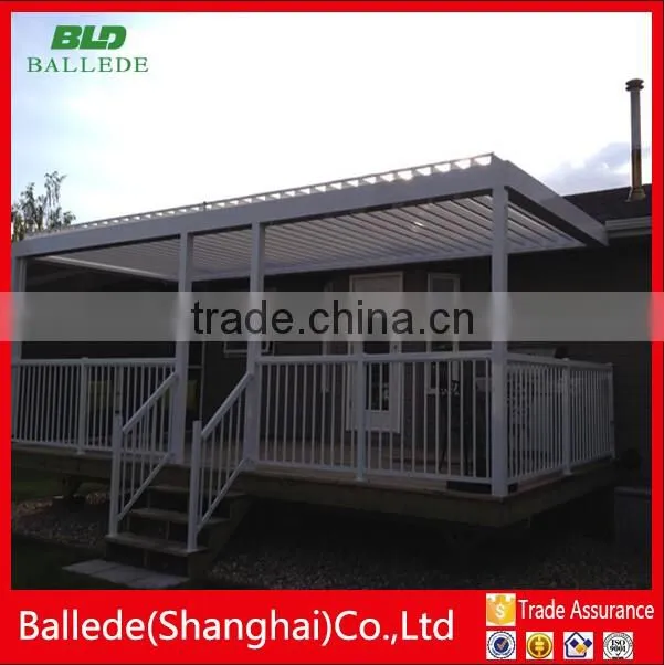 prefabricated louver roof aluminium for sunshade