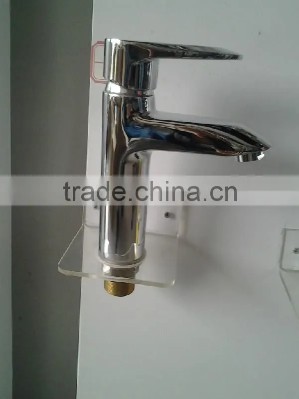 Single Handle Brass Mixer Faucet with Column Style/basin water tap