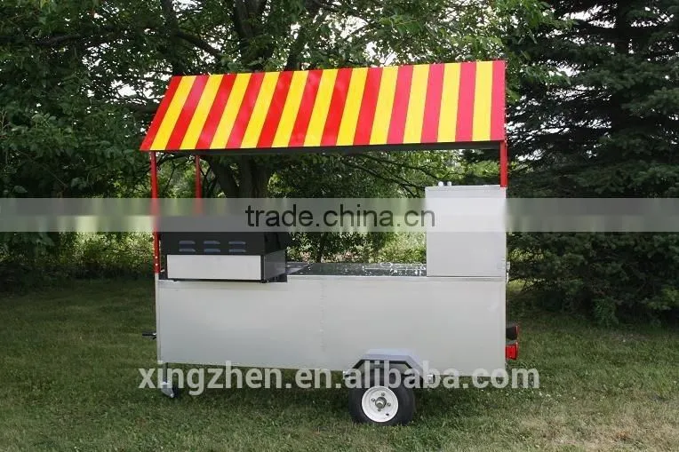 trailer for hot dog CE approved trailer for hot dog
