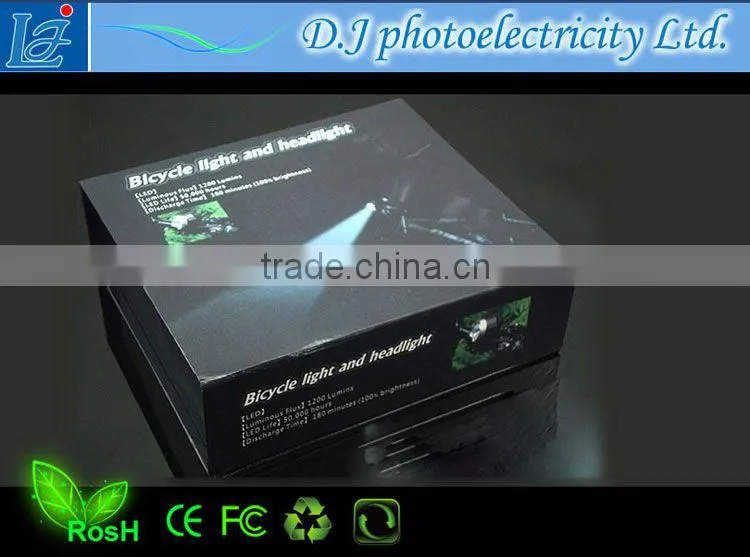 sunny headlights LED T6 Bicycle headlight rechargeable brightness