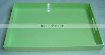 Gold plastic tray,pp plastic tray
