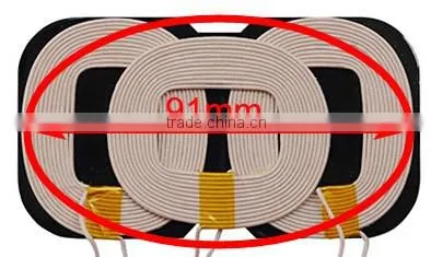 3 coils wireless charger pcba high quality customized pcba for furniture ,car