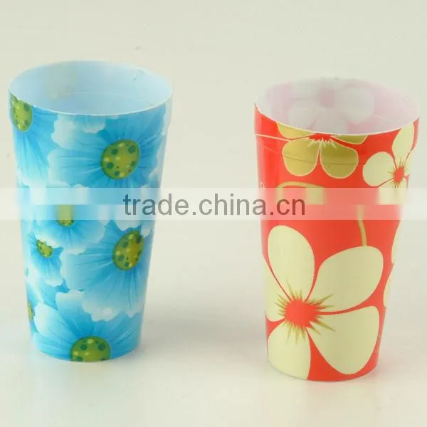 Eco-friendly 300ml/10oz plastic fruit juice cup