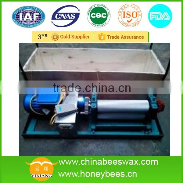 factory supply for bee comb beeswax foundation manual coining mill machine