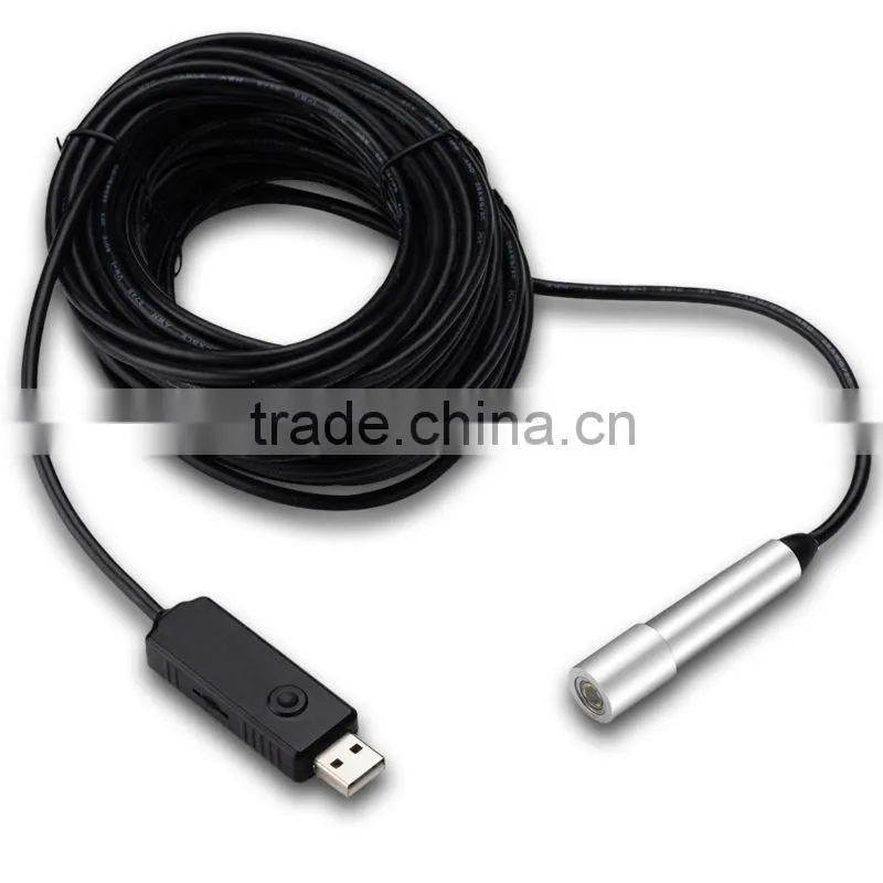 USB Waterproof Borescope Snake Scope 5M/7m/10m Cable Endoscope Inspection Metal Camera