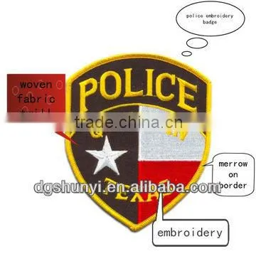 custom embroidery size label