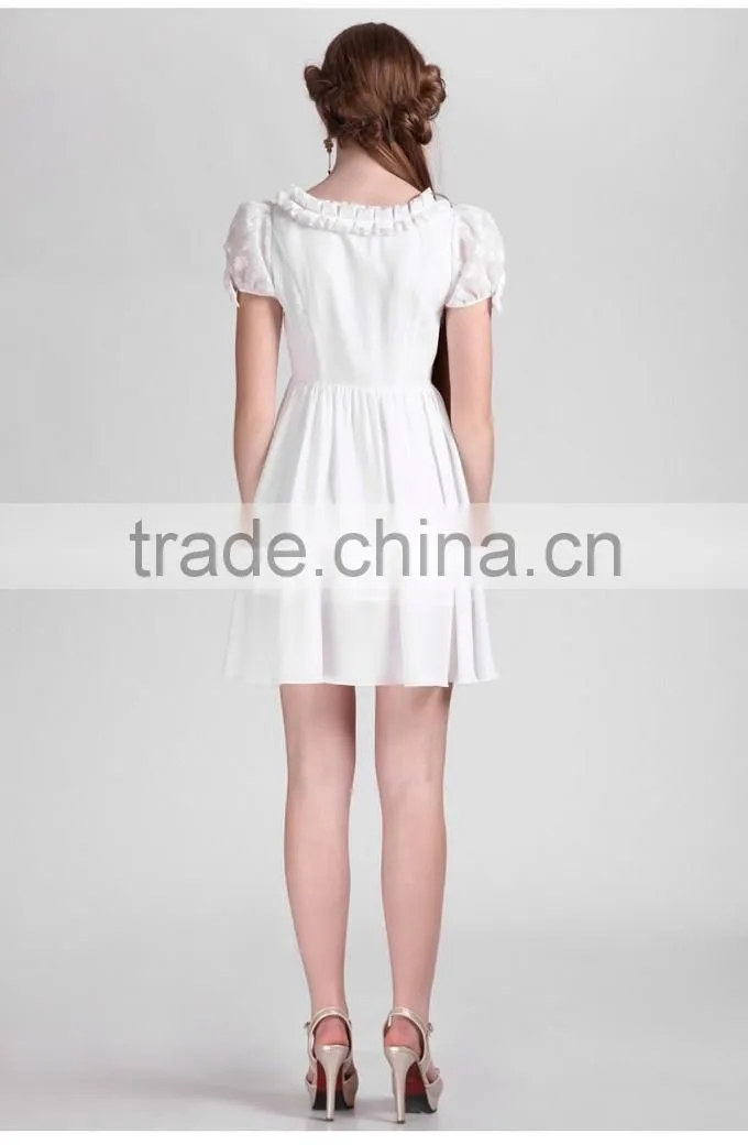 2015 very Cute Pure Princess Design girl Dresses Party