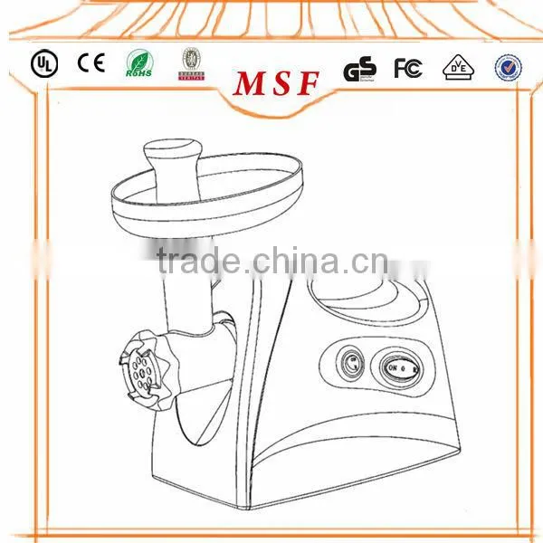 500W to 2000W Hand Held Meat Grinder Mini Meat Grinder Polish Meat Grinder