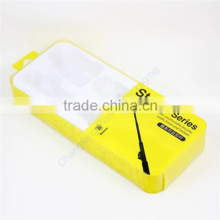 Wholesale Customized Selfie Stick Clear Box Packaging