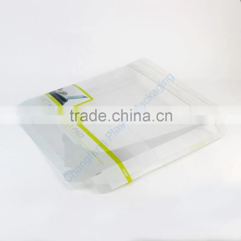 Transparent pet plastic laptop packaging box