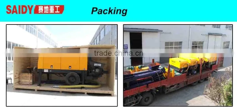 2014 Saidy Brand HBT30-10SD electrical powercement pump