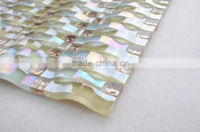 GT004 300X300mm foshan factory new design hot style curved border tile
