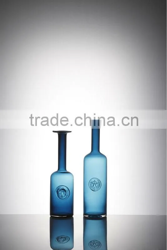 Blue Glass Bottles