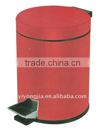 5l stainless steel foot pedal bin for office and medical