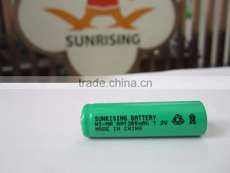 AA 1300mAh 1.2 V Quanlity Rechargeable Battery NI-MH 1.2V Rechargeable 2A Battery Baterias Bateria