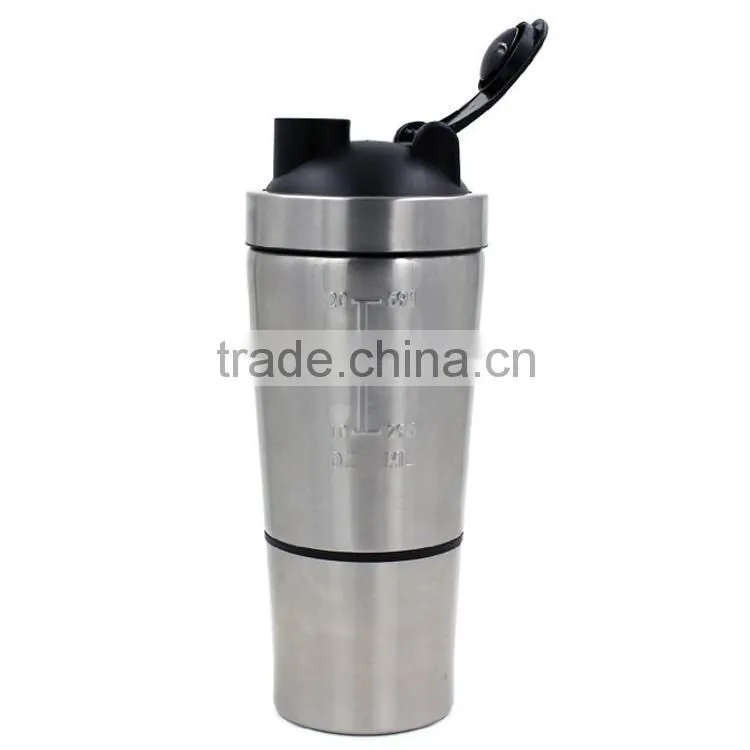 700ML Customized Branded Protein Shakers with 200ML Nutrition Powder Compartment