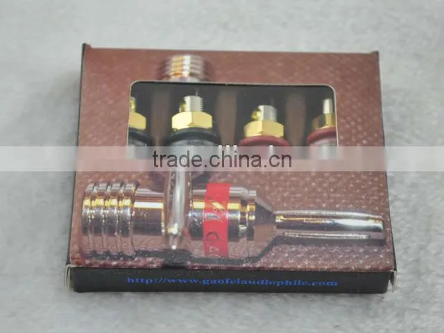 High end performance GF-RHO06SBP Rhodium Plated Binding Post 4pieces