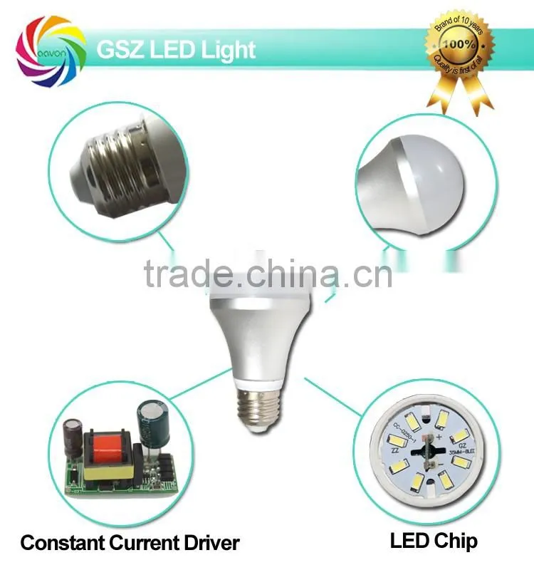 E27 4W multi color RGB LED lights changeable color bulb