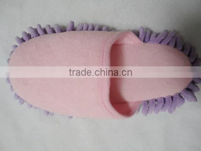 super clean chenille slippers with great absorbent