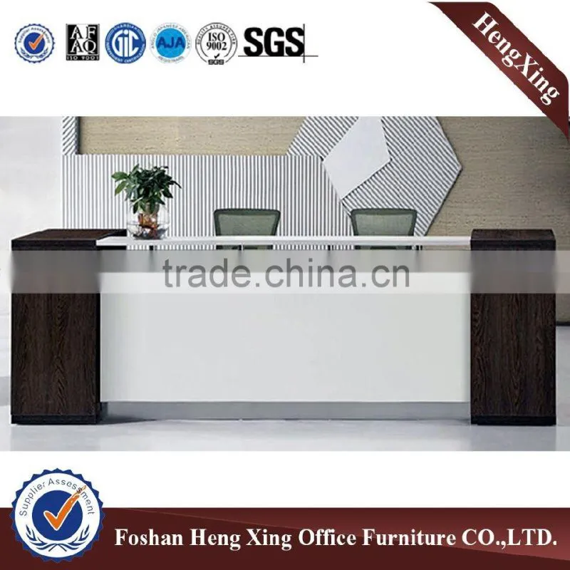 Standard size competitive price wooden office reception desk HX-5DE149