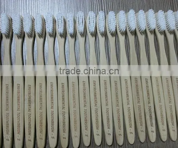 High quality hotel bamboo toothburshes with case