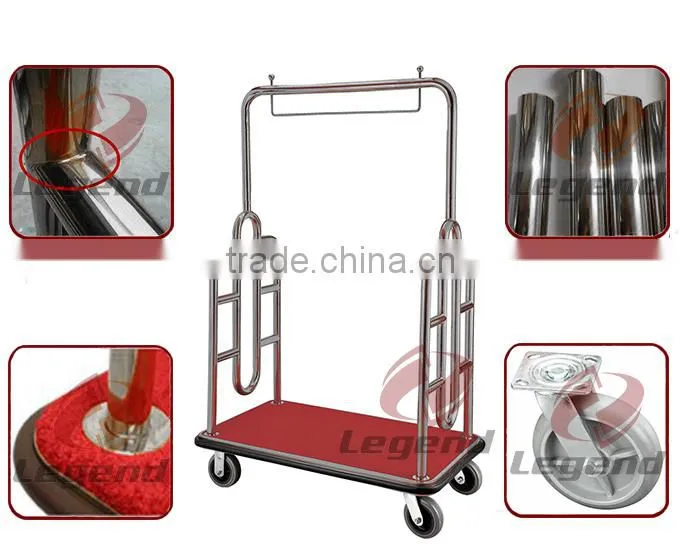 China spplier heavy duty steel cart trolley