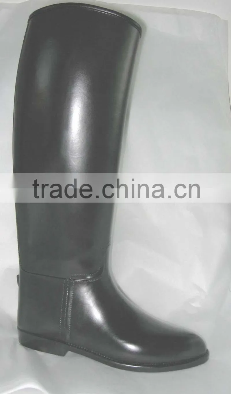 good quality pvc sex ladies horse riding boots