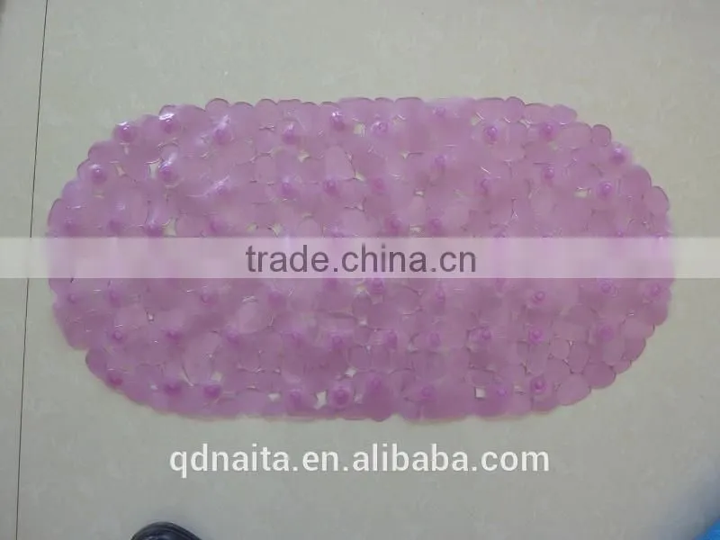 colored beads pvc Bath mat