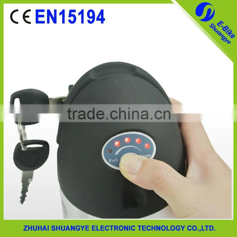 2015 competitive price 48v 10ah electric bike battery