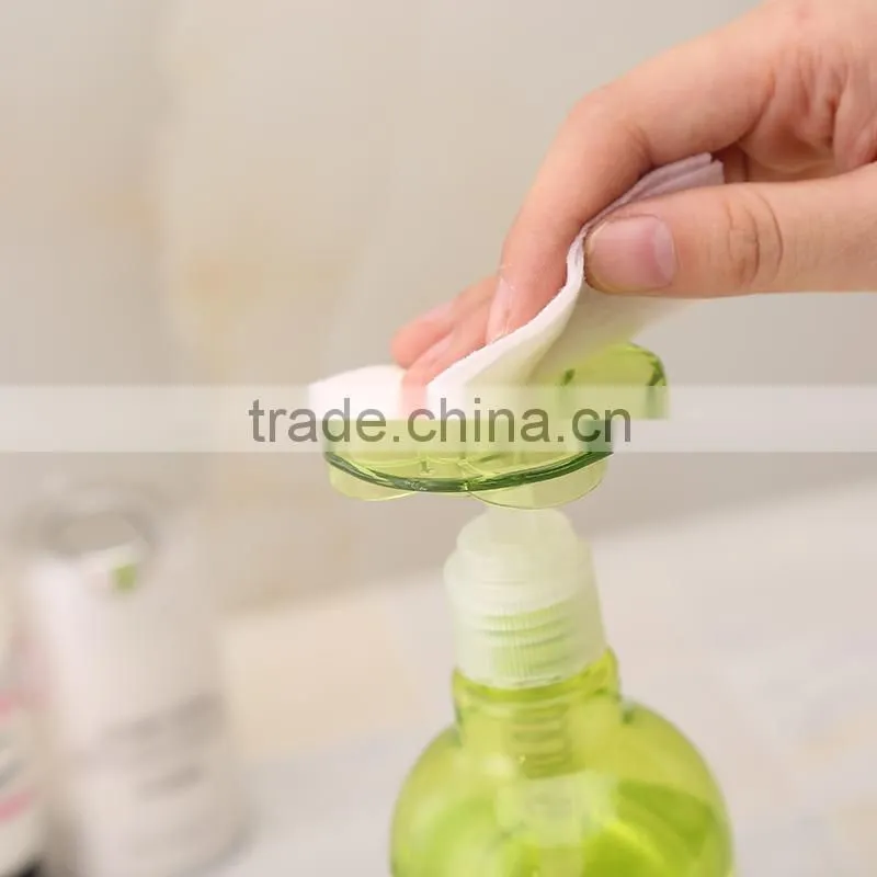 NEW DESIGN 300ml flower shaped PET spray bottle press water mist perfume atomizer spray bottle refillable