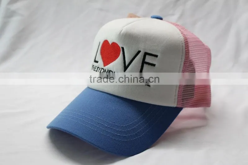 Myrimony embroidery cotton foam and mesh trucker cap