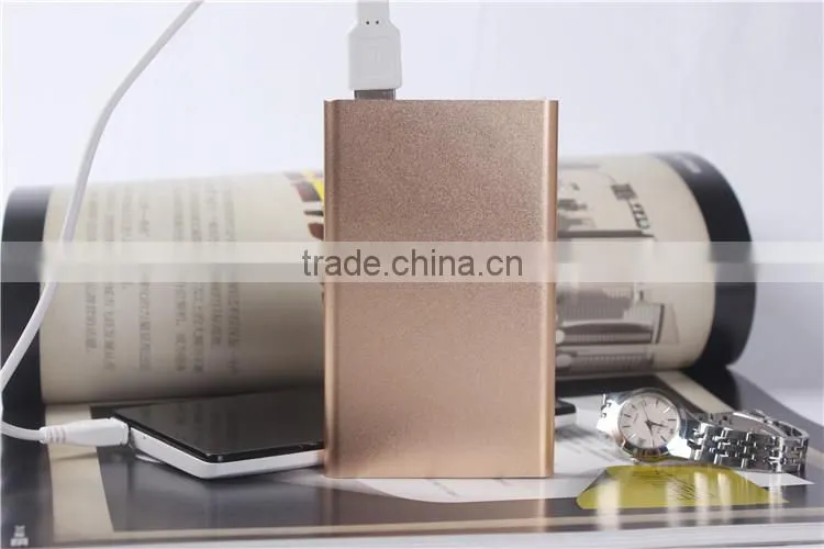 10MM ultrathin aluminum power bank 12000mAh