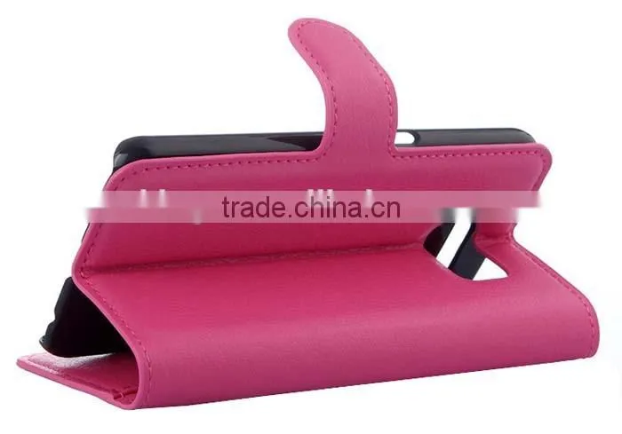 hot new products for 2015 ,two card holder leather case cover for samsung galaxy S6 G9200